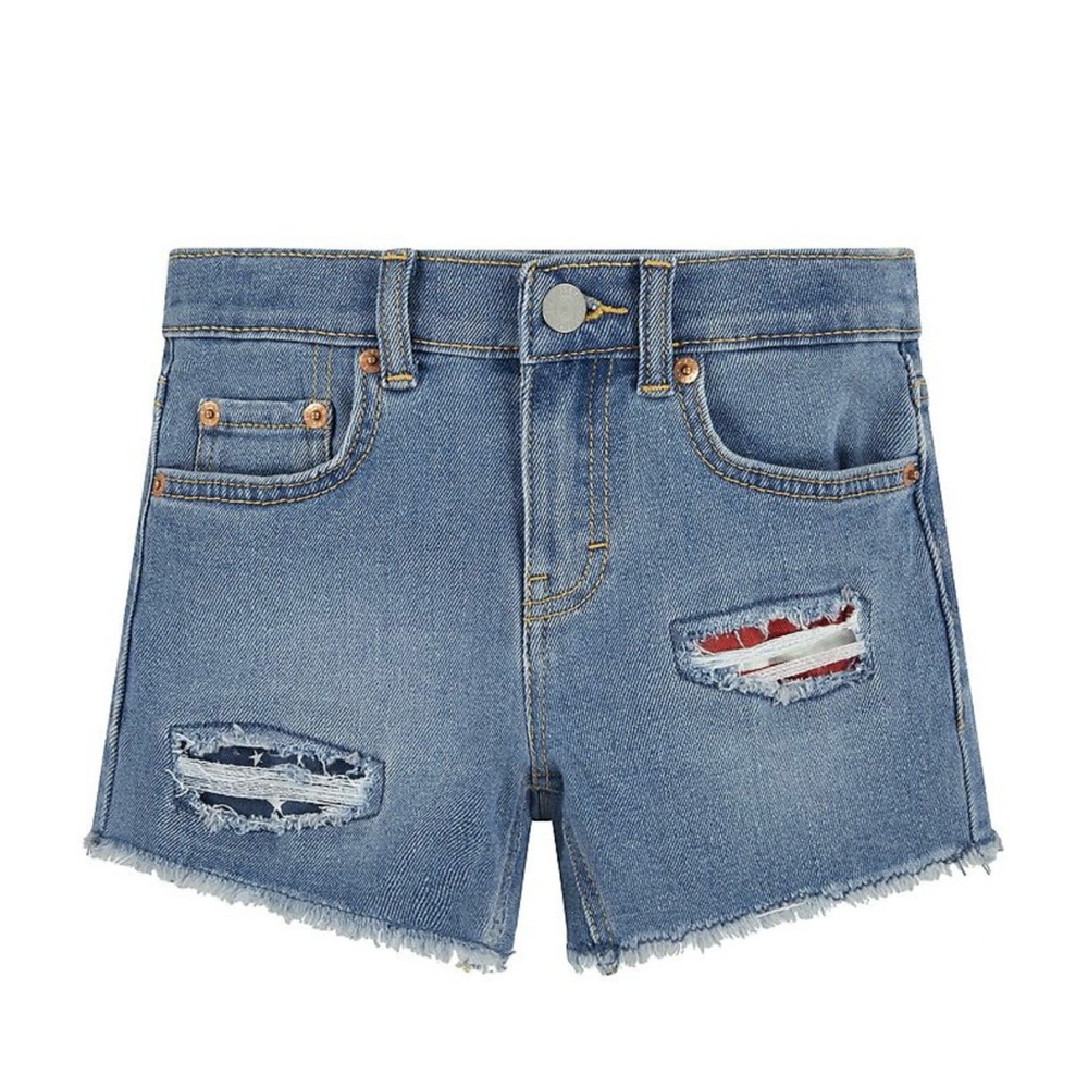 Girls Levi's® Americana Girlfriend Denim Shorts 8